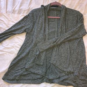 Flowy gray cardigan